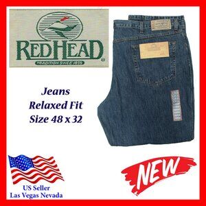 RedHead Classic Jeans Relaxed Fit 48 x 32 Blue